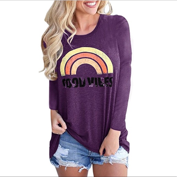 Good Vibes Long Sleeved Tee ❤️✌️ - Picture 5 of 6